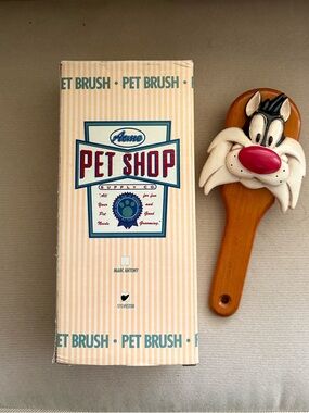 Looney Tunes Vintage 1994 Ceramic Pet Brush